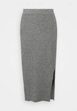 Monki Damen Bleistiftrock - Black/white