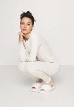 Monki Damen Pyjama - Melange Beige -Monki Verkäufe 2022 54f83554d8584dec8ca83d47d5896846
