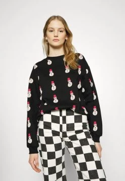 Monki Sweatshirt - Black | Damen