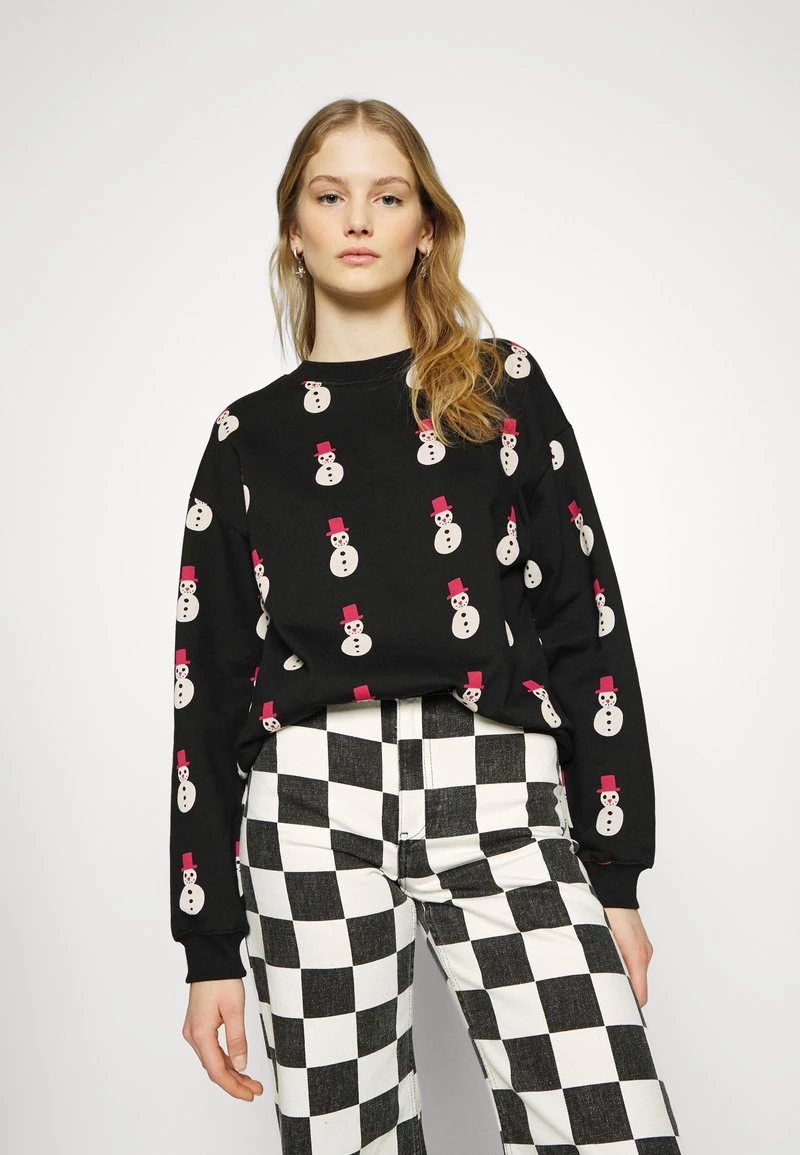 Monki Sweatshirt - Black | Damen 1 Monki Sweatshirt - Black | Damen