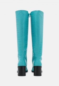 Monki Stiefel - Turqoise | Damen -Monki Verkäufe 2022 56fb08049a46461e8dd74fceb9b33e83