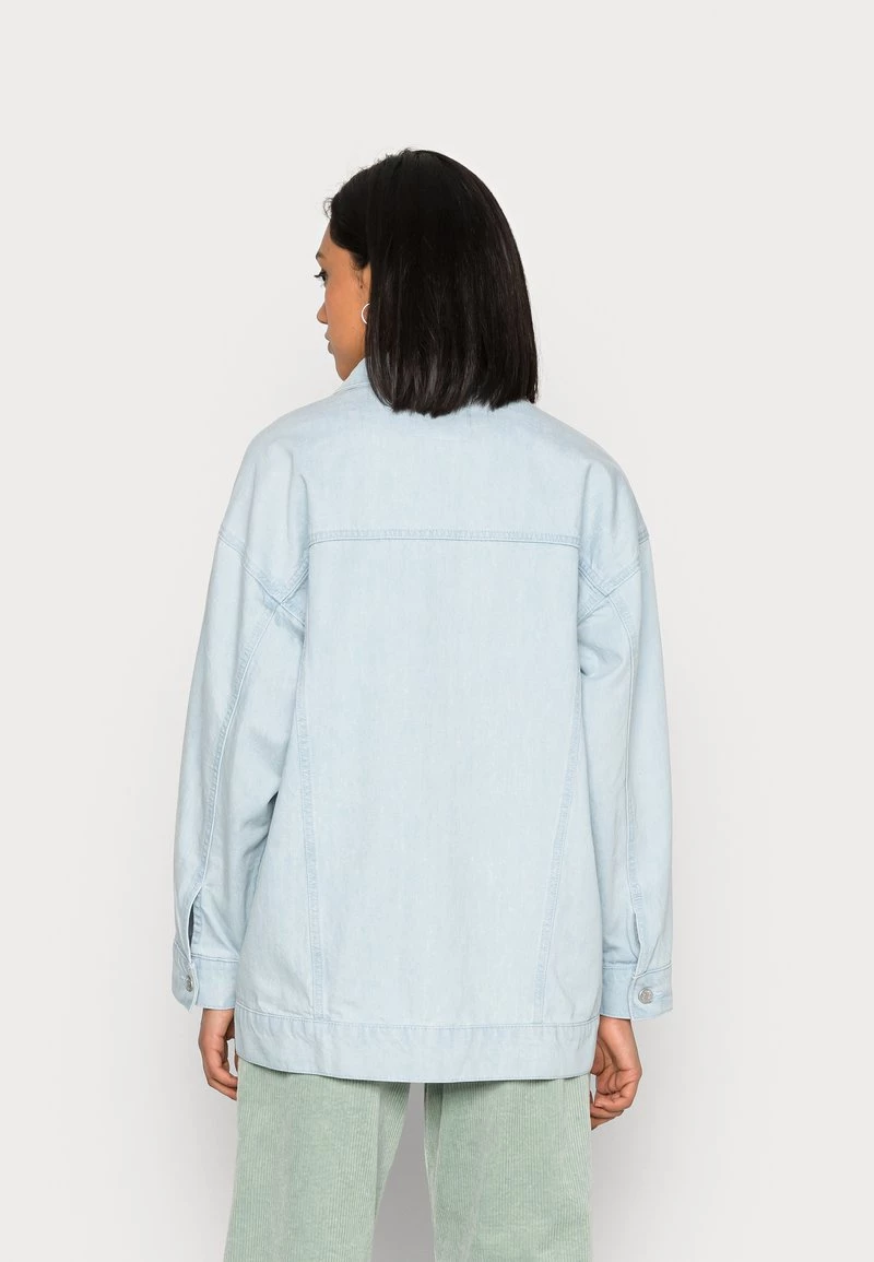 Monki Jeansjacke - Blue Dusty Light | Damen 3 Monki Jeansjacke - Blue Dusty Light | Damen – Bild 3