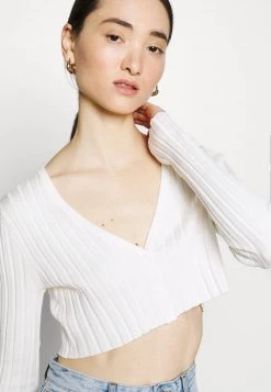 Monki Damen Strickjacke - Off White -Monki Verkäufe 2022 576ecc9a39124c85a20380812477c3fa