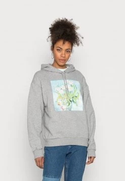 Monki Damen Sweatshirt - Grey
