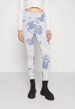 Monki Damen Leggings - Hosen - Blue/black -Monki Verkäufe 2022 57cd3024fe474a13b473d3e5e6d33251