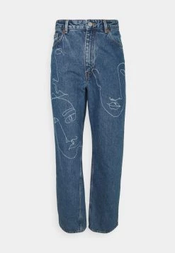 Monki TAIKI FACES - Jeans Relaxed Fit - Faces | Damen -Monki Verkäufe 2022 57f032aa7beb46ffbe00f7bdd080dfc8