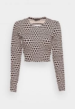 Monki Damen Langarmshirt - Black Dark -Monki Verkäufe 2022 587db82c68184c2781f9196634cc7812