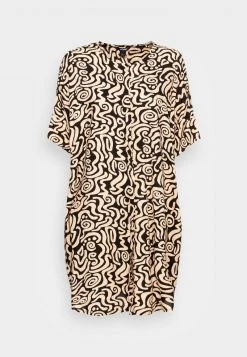 Monki Damen Blusenkleid - Black Dark -Monki Verkäufe 2022 5895a951edb84efe843add97fb7385fd