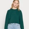 Monki Sweatshirt - Dark Green | Damen