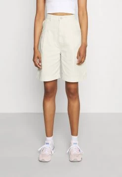 Monki Damen NANETTE - Jeans Shorts - White Light