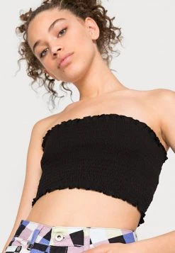Monki Damen Top - Black -Monki Verkäufe 2022 5a55e06e8b9e466ab70898c43d4b3bc4