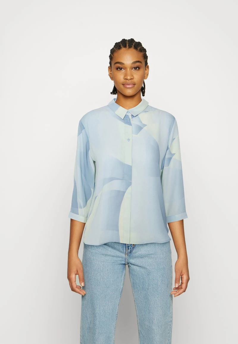 Monki Damen Hemdbluse - Spacefade 1 Monki Damen Hemdbluse - Spacefade