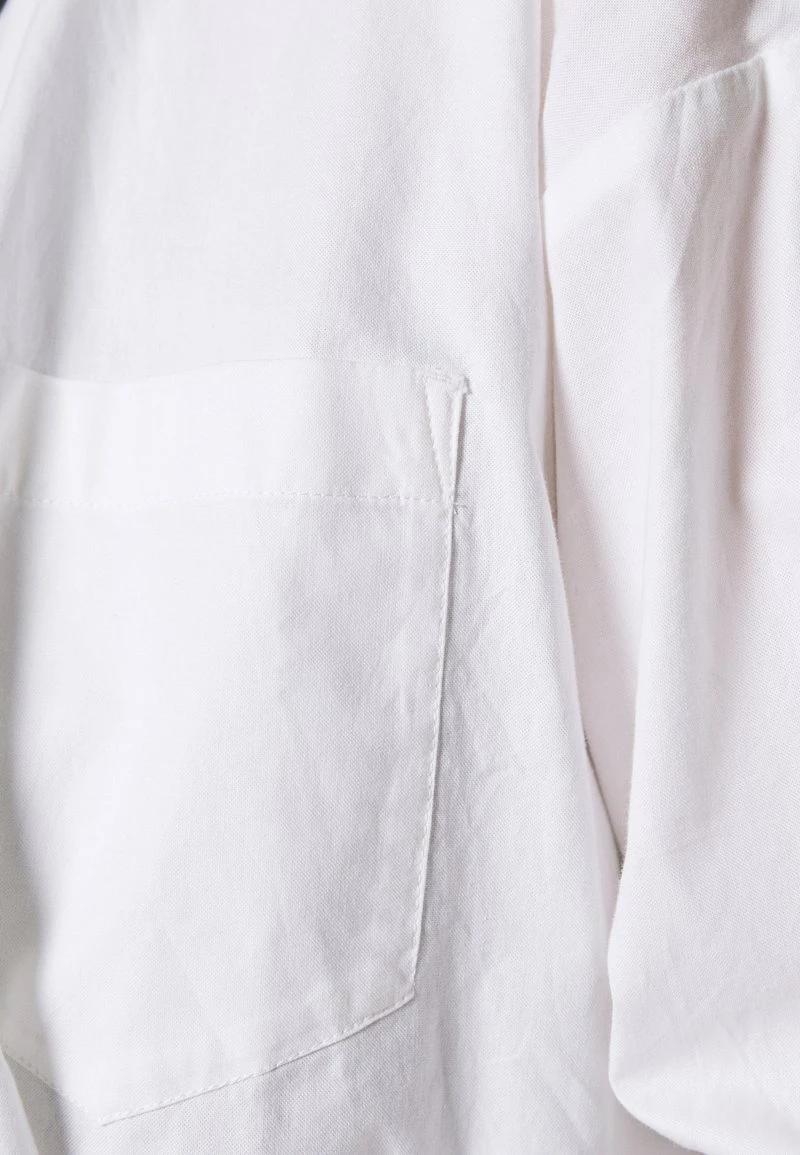 Monki Damen Hemdbluse - White Solid 6 Monki Damen Hemdbluse - White Solid – Bild 6