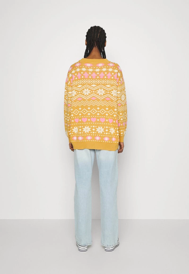 Monki Damen Strickpullover - Brown 3 Monki Damen Strickpullover - Brown – Bild 3