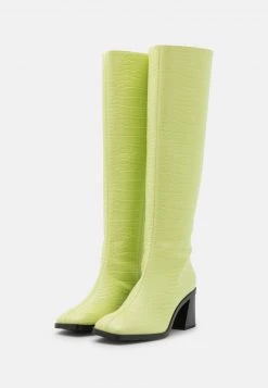 Monki Damen Stiefel - Green -Monki Verkäufe 2022 5b55cf6c571347ff9005fa1f4940223c