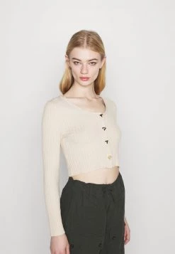 Monki Damen Strickjacke - White -Monki Verkäufe 2022 5bbf06bd0124433c907c0ad097726413