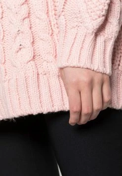 Monki Damen Strickpullover - Light Pink -Monki Verkäufe 2022 5c1255976304480f9ac3bfe95273a5b7