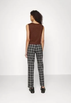 Monki Damen Stoffhose - Black -Monki Verkäufe 2022 5caa2620d5104f568064280f2d7d9641