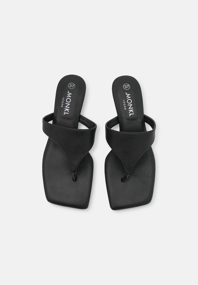 Monki Pantolette Hoch - Black Dark | Damen 6 Monki Pantolette Hoch - Black Dark | Damen – Bild 6