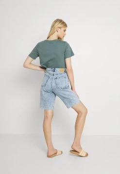 Monki Damen Jeans Shorts - Blue Dusty Light -Monki Verkäufe 2022 5d6b46d3218b47659b0b30cfbdc734cd