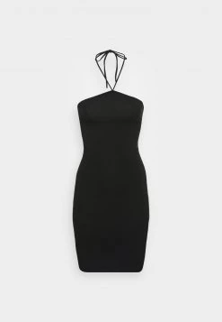 Monki Damen Jerseykleid - Black Dark -Monki Verkäufe 2022 5d84840e8e3749668850ca79a8cab2ff