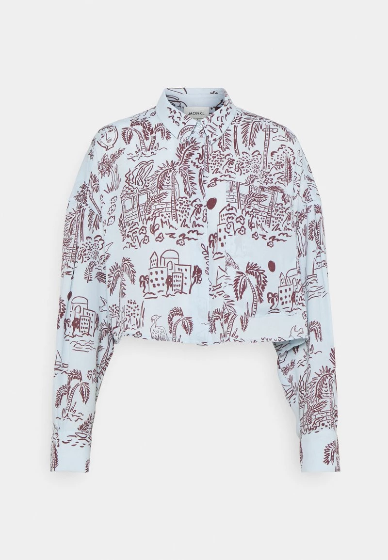 Monki Damen Hemdbluse - Summerinfrance 7 Monki Damen Hemdbluse - Summerinfrance – Bild 7