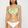 Monki Damen Bikini-Top - White