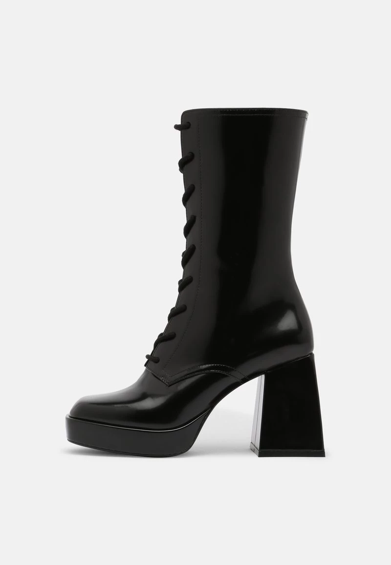 Monki Damen High Heel Stiefel - Black 2 Monki Damen High Heel Stiefel - Black – Bild 2