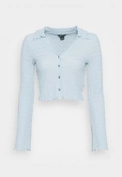 Monki Damen Strickjacke - Light Blue -Monki Verkäufe 2022 5eb917a6103f4dd2b41f7d01759f693e