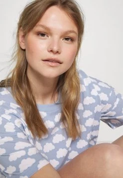 Monki SET - Nachtwäsche Set - Blue | Damen -Monki Verkäufe 2022 5ecd64e50ac540eeb97850ece29899f5