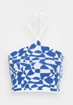 Monki Damen Top - Blue -Monki Verkäufe 2022 5f74dad26f7c4e36be3fa6365d5acc1d