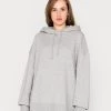 Monki Damen ELISE - Sweatshirt - Grey Dusty Light