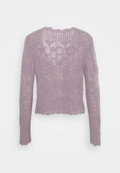 Monki Damen Strickjacke - Purple -Monki Verkäufe 2022 607b59d1968545609a5a98ed88b613ab