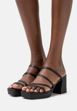 Monki Damen VEGAN ARIANNA - Pantolette Hoch - Black