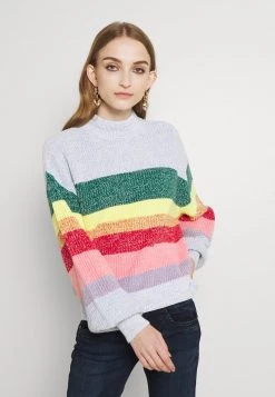 Monki Damen Strickpullover - Multicoloured