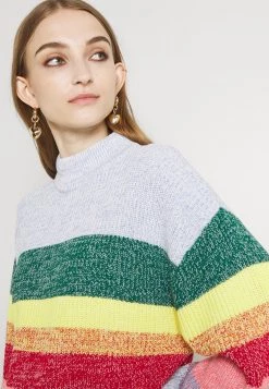 Monki Damen Strickpullover - Multicoloured -Monki Verkäufe 2022 621c43561f564e449f04eb5016049dab