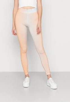 Monki Damen Leggings - Hosen - Peach