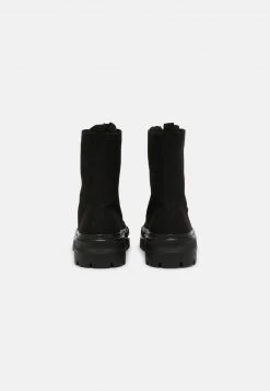 Monki Damen Schnürstiefelette - Black Dark -Monki Verkäufe 2022 62f882c2c8ea4bc0b97656d598ba4469