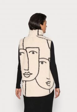 Monki Damen Weste - Beige Dusty Light -Monki Verkäufe 2022 62fd51ebce0d41e4b9a80caa3f9f759e