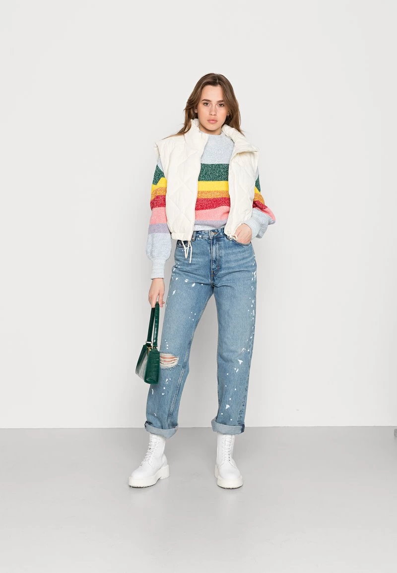 Monki Damen Strickpullover - Multi Coloured 2 Monki Damen Strickpullover - Multi Coloured – Bild 2