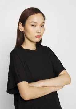 Monki Damen T-Shirt Print - Black -Monki Verkäufe 2022 6553236c1b8a4650838d5b16858f54d9