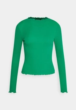 Monki Damen Langarmshirt - Green