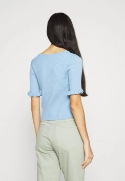 Monki Damen Strickjacke - Blue -Monki Verkäufe 2022 6581386f70034eeb89da25722eb98ae8