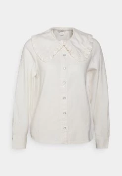 Monki Damen Bluse - White