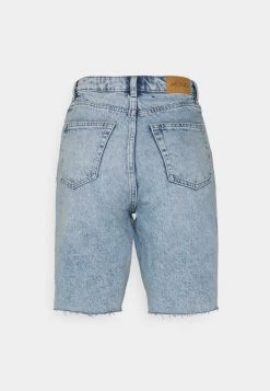 Monki Damen Jeans Shorts - Blue Dusty Light -Monki Verkäufe 2022 664e540551ce44cb959abbcca6b70b5f