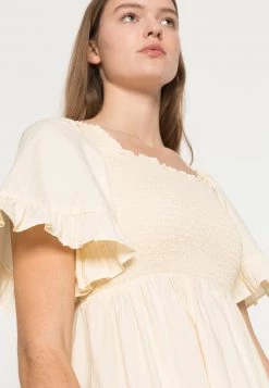 Monki Damen Freizeitkleid - Yellow Solid -Monki Verkäufe 2022 66f6412f707e4c8f91a72e9ef786620c