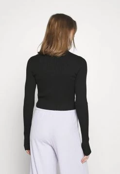 Monki Damen Strickjacke - Black Dark -Monki Verkäufe 2022 6776b68c89b740159a22dbff7b1d4435