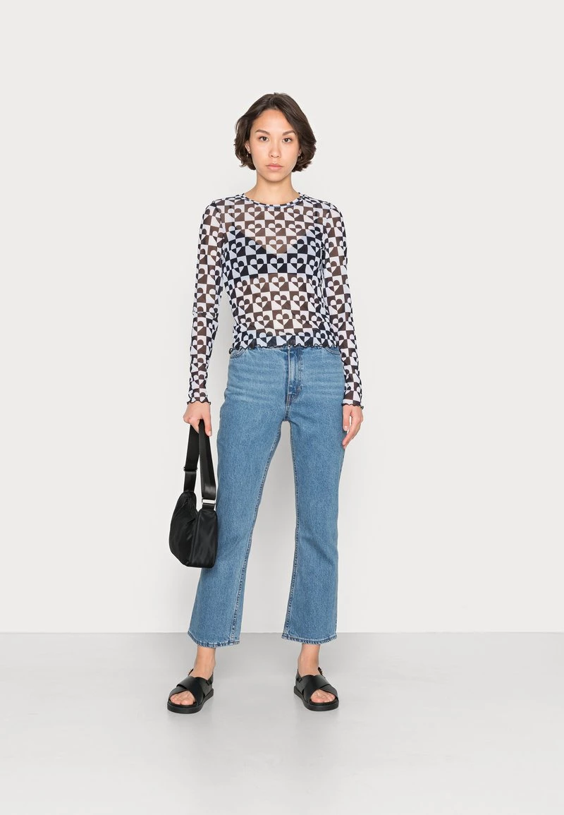 Monki Damen Flared Jeans - Blue Medium Dusty 2 Monki Damen Flared Jeans - Blue Medium Dusty – Bild 2