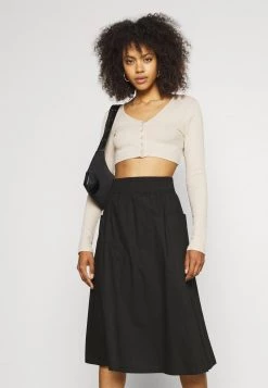 Monki Damen A-Linien-Rock - Black Dark -Monki Verkäufe 2022 683b8ba605cd458d8c3a6c4a97898808