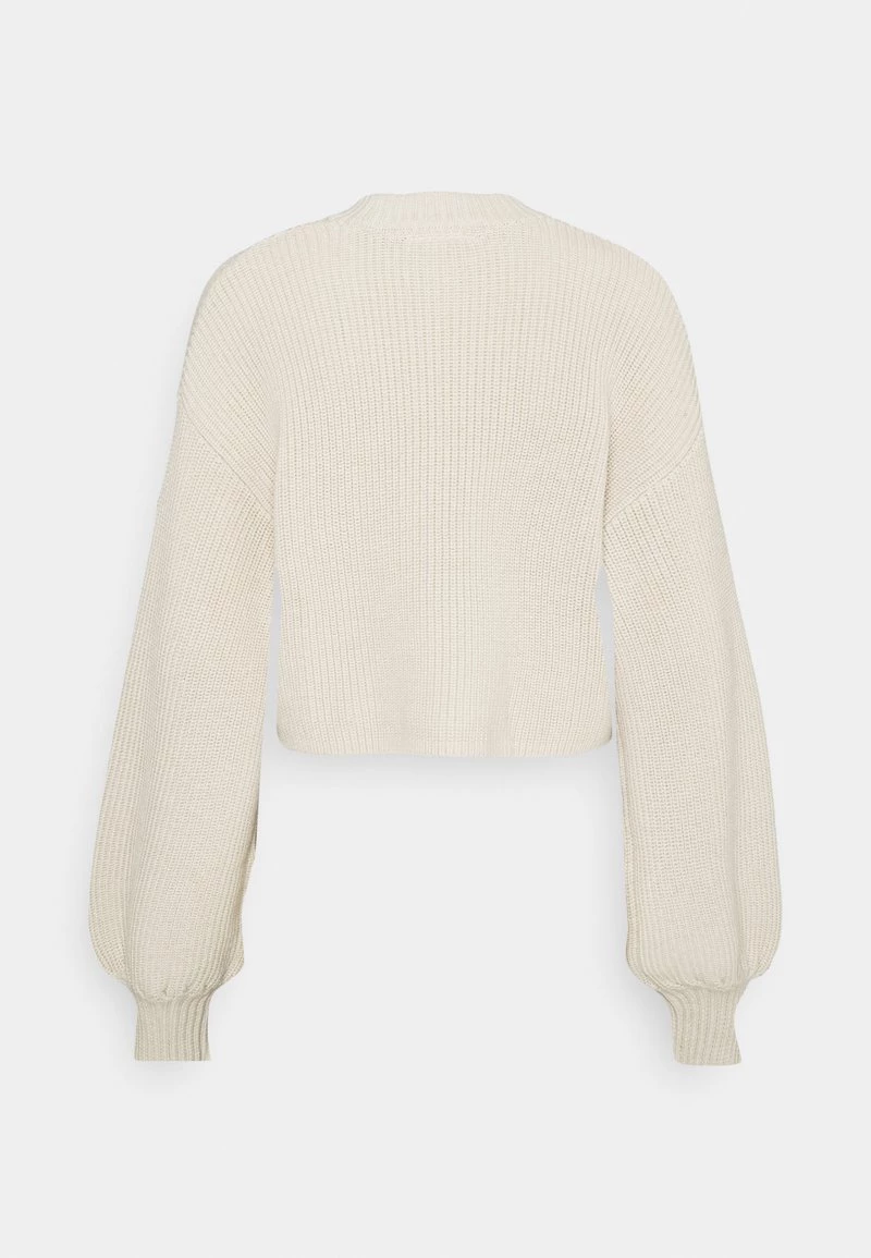 Monki Damen Strickpullover - Beige Dusty Light 2 Monki Damen Strickpullover - Beige Dusty Light – Bild 2